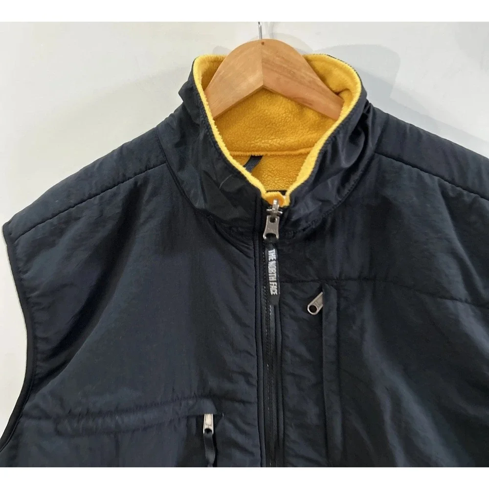 The North Face Men's Denali Fleece Vest Polartec  Sz Large Zip Pockets
